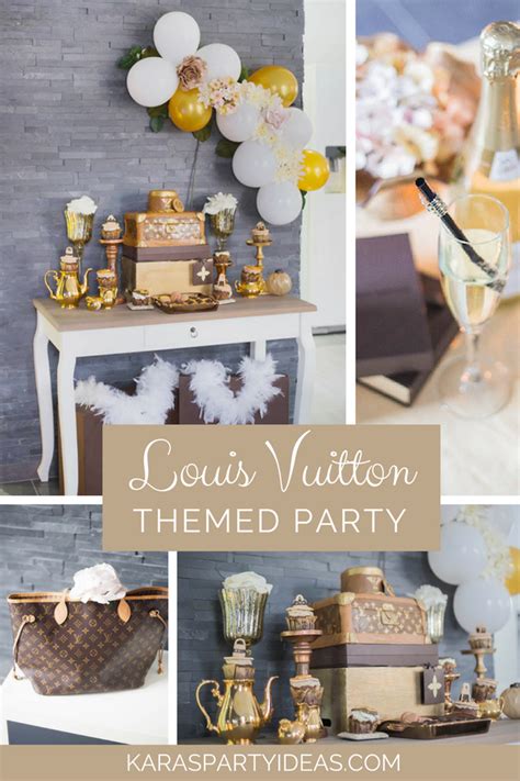 louis vuitton party theme|louis vuitton theme party.